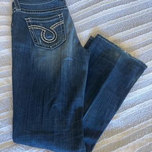 Big star liv jeans , size 33L , low rise, bootcut
